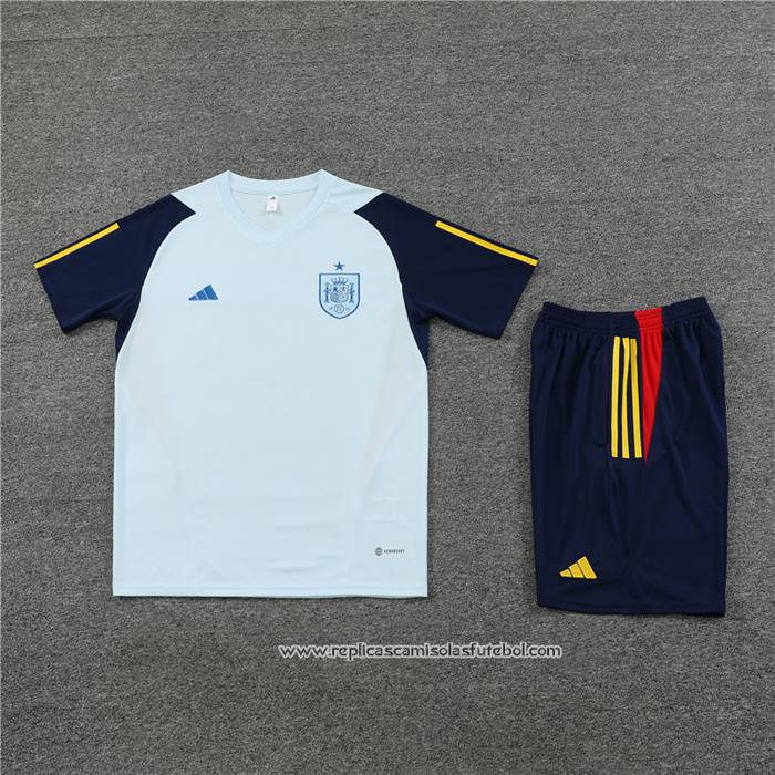 Fato de Treino
 Espanha
 2023-2024 Manga Curta
 Azul
 - Calcas Curta
